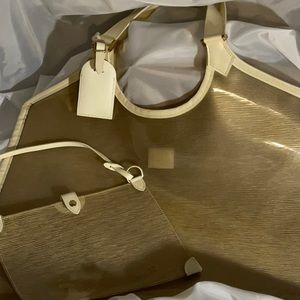 Louis Vuitton Electric Epi Plage Bahia with detachable pouchette